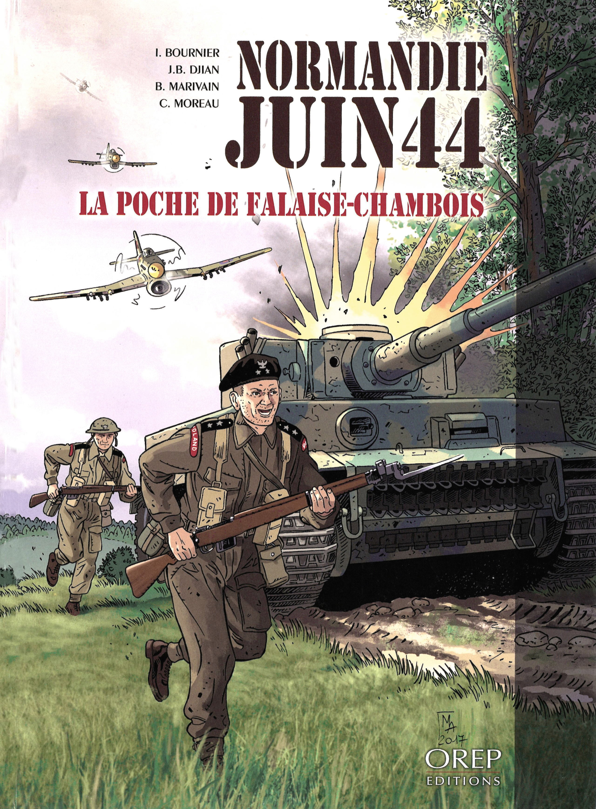 BD FR Normandie juin 44 T06 Poche de Falaise Chambois